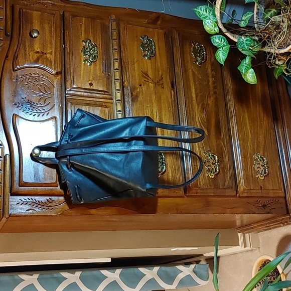 🌸Host Pick🌸Victoria's Secret Black Drawstring Backpack - Picture 2 of 13